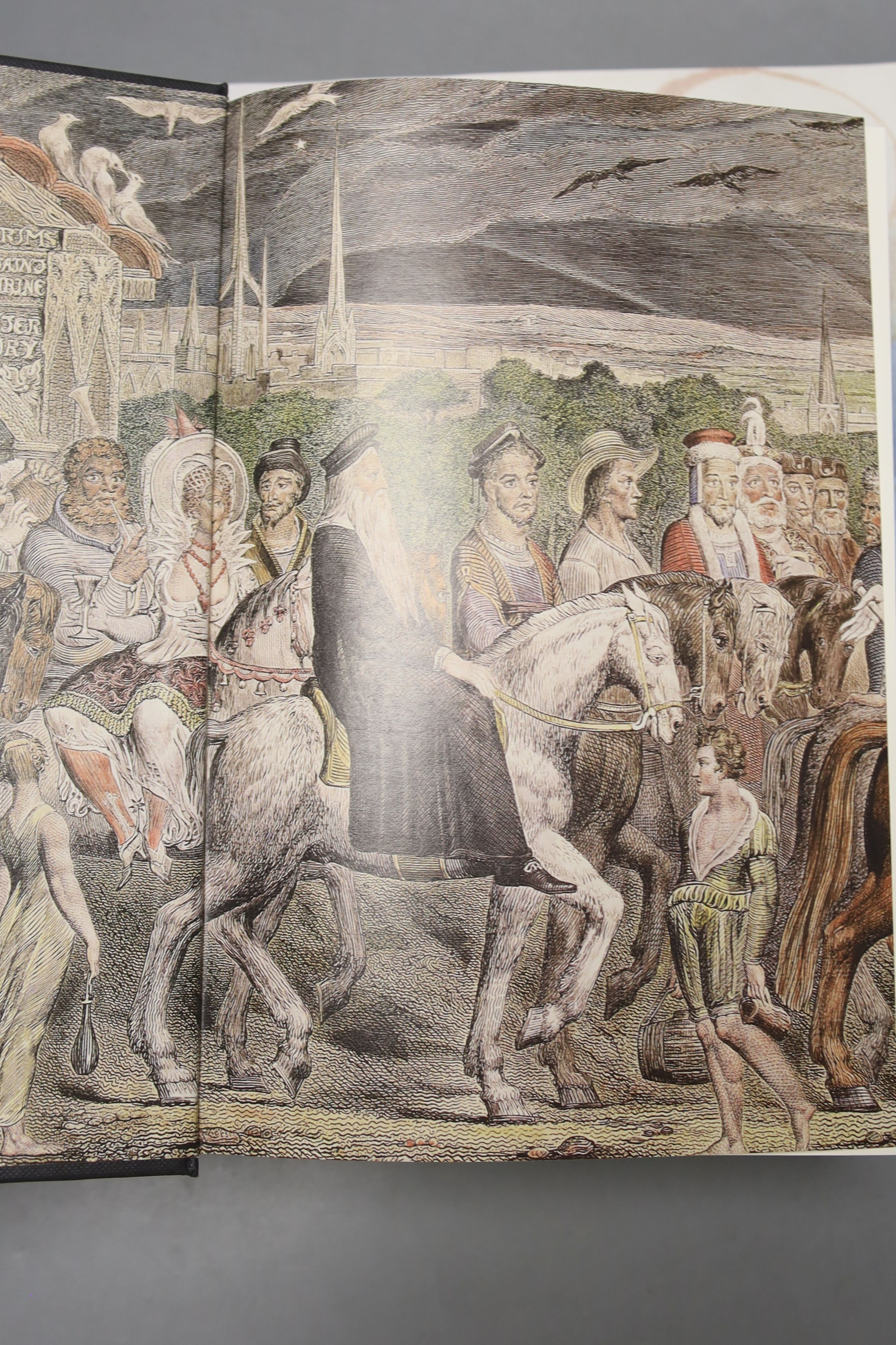 Bentley, G.E. – Blake Records, 2nd edition, plates, d/wrapper, thick 8vo. 2004; Essick, Robert N. – A Troubled Paradise: William Blake’s Virgil wood engravings …